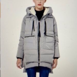 Orolay Women’s Gray Down Filled Jacket. Size: S